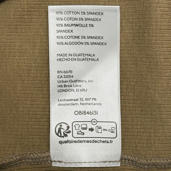 Free People GIGI Long Sleeve Off-Shoulder Tee Top in Ground Coriander L NWOT $58 - Picture 8 of 10